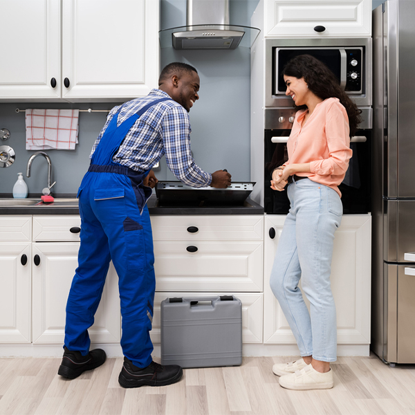 can you provide an estimate for cooktop repair before beginning any work in West Whittier-Los Nietos CA